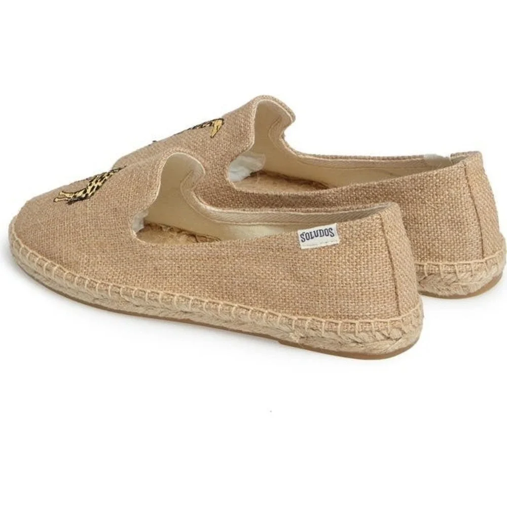 SOLUDOS Giraffe Espadrille Flat, Women's Size‎ 8.5